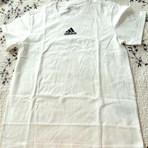 Adidas, size S, white color, brand new. Men tshirt